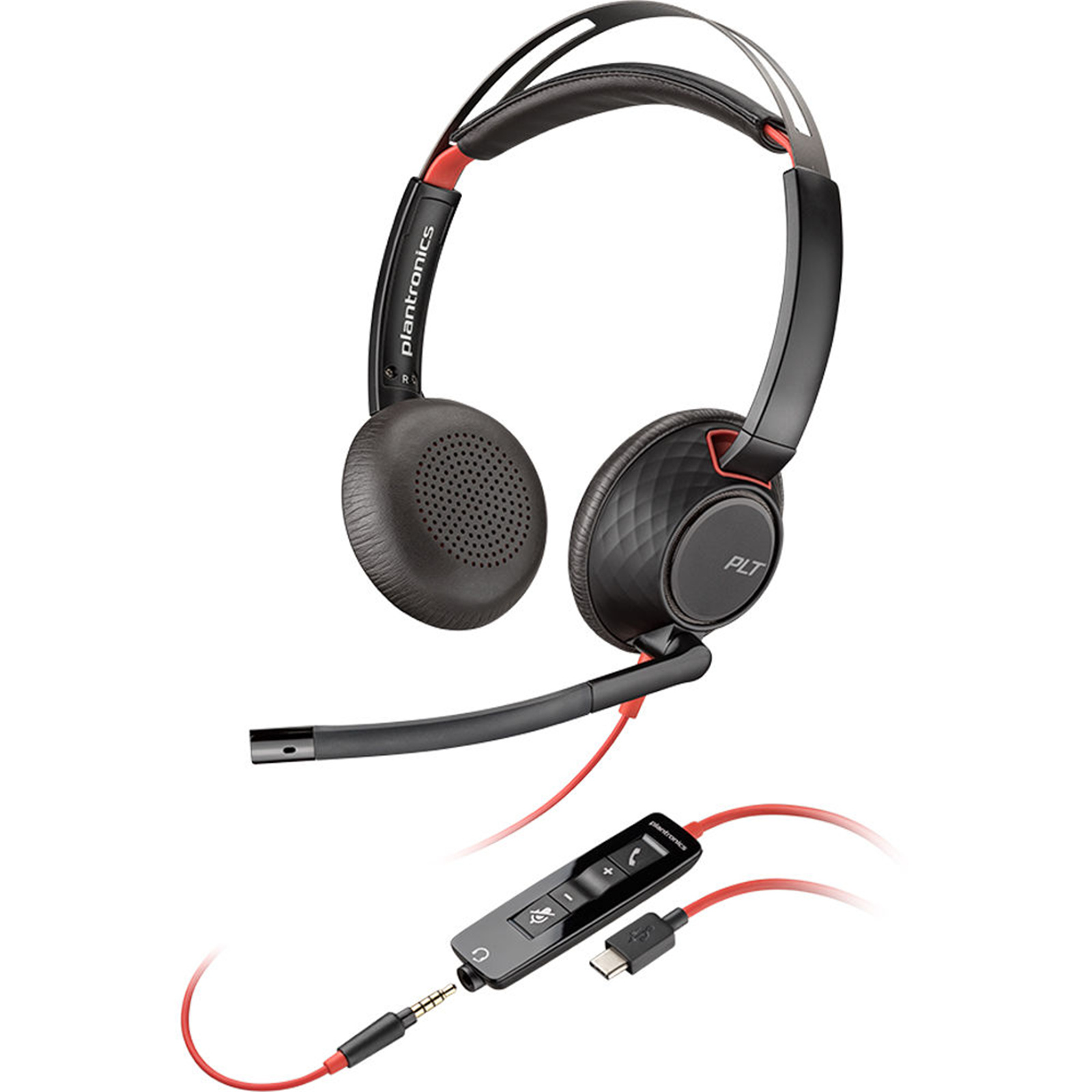Buy the Poly 207586-01 Blackwire 5220 C5220 - USB-C Headset - On-Ear  Binaural... ( 207586-01 ) online - PBTech.com