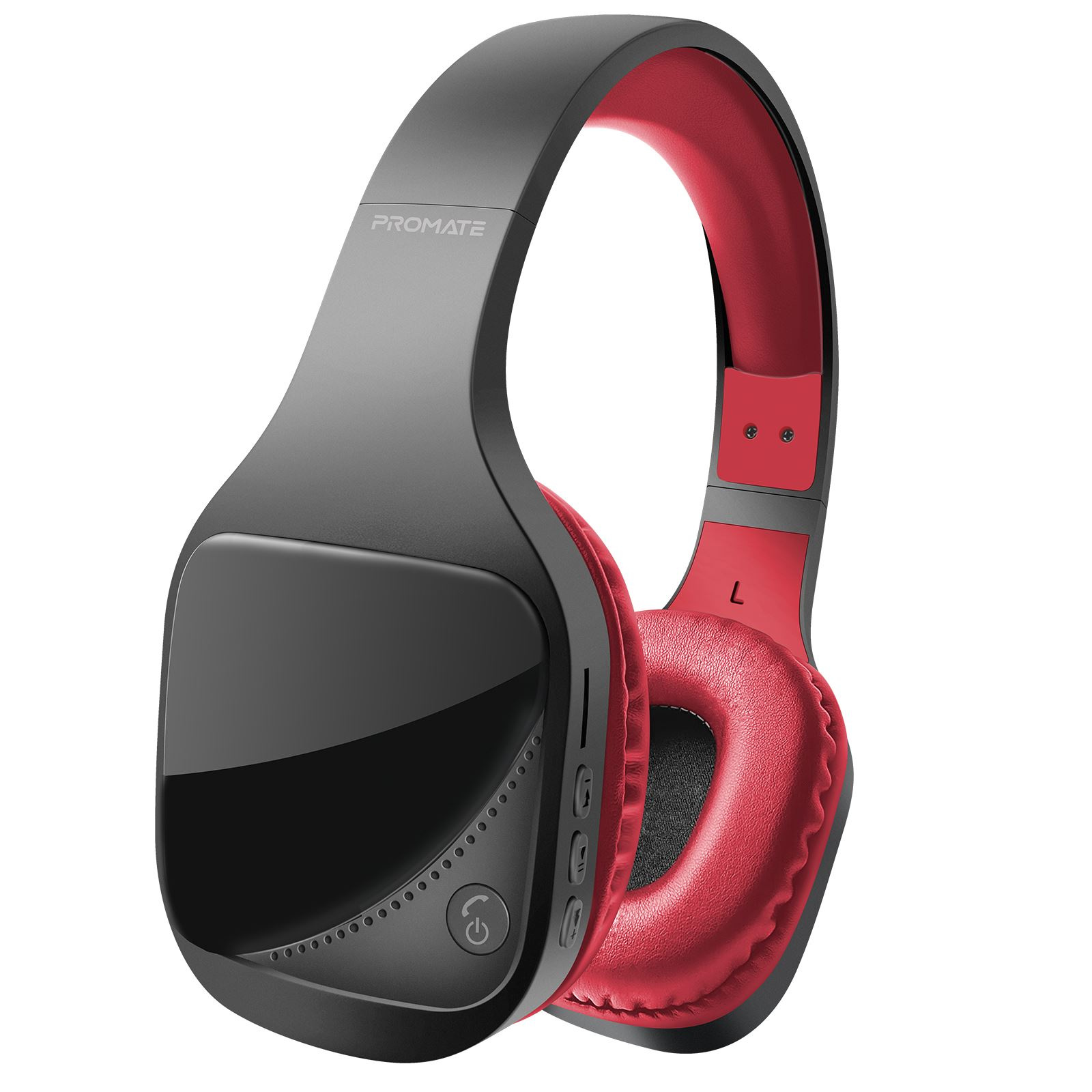 Buy the Promate Nova Wireless Over-Ear HiFi Headphones - Maroon  Integrated... ( NOVA.MRN ) online - PBTech.com