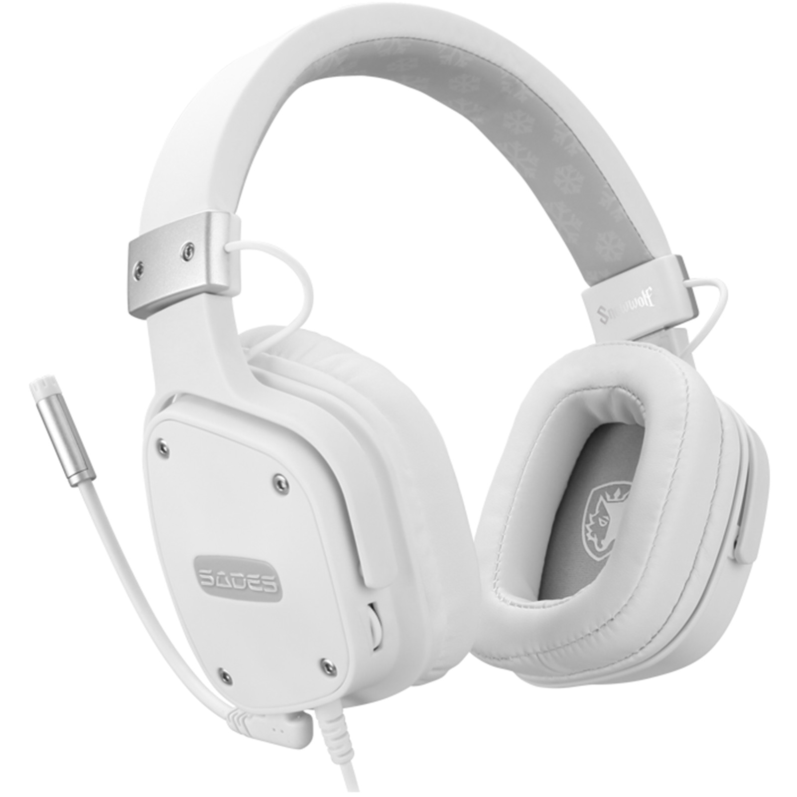 Buy the Sades Snow Wolf Gaming Headset ( SSWGH ) online - PBTech.com