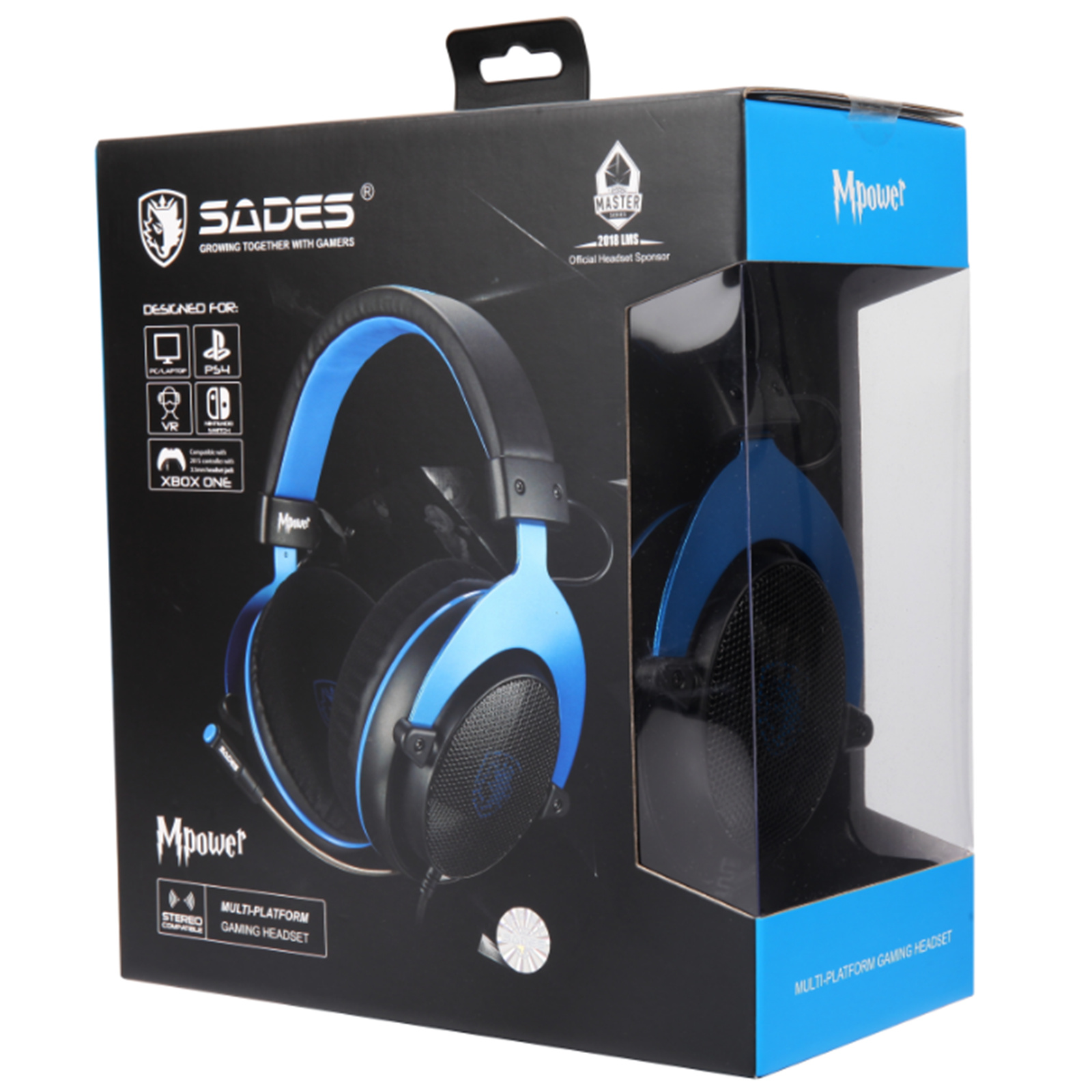 Buy the Sades M-Power Gaming Headset Multi-platform compatibility - with  3.5... ( SMGH ) online - PBTech.com