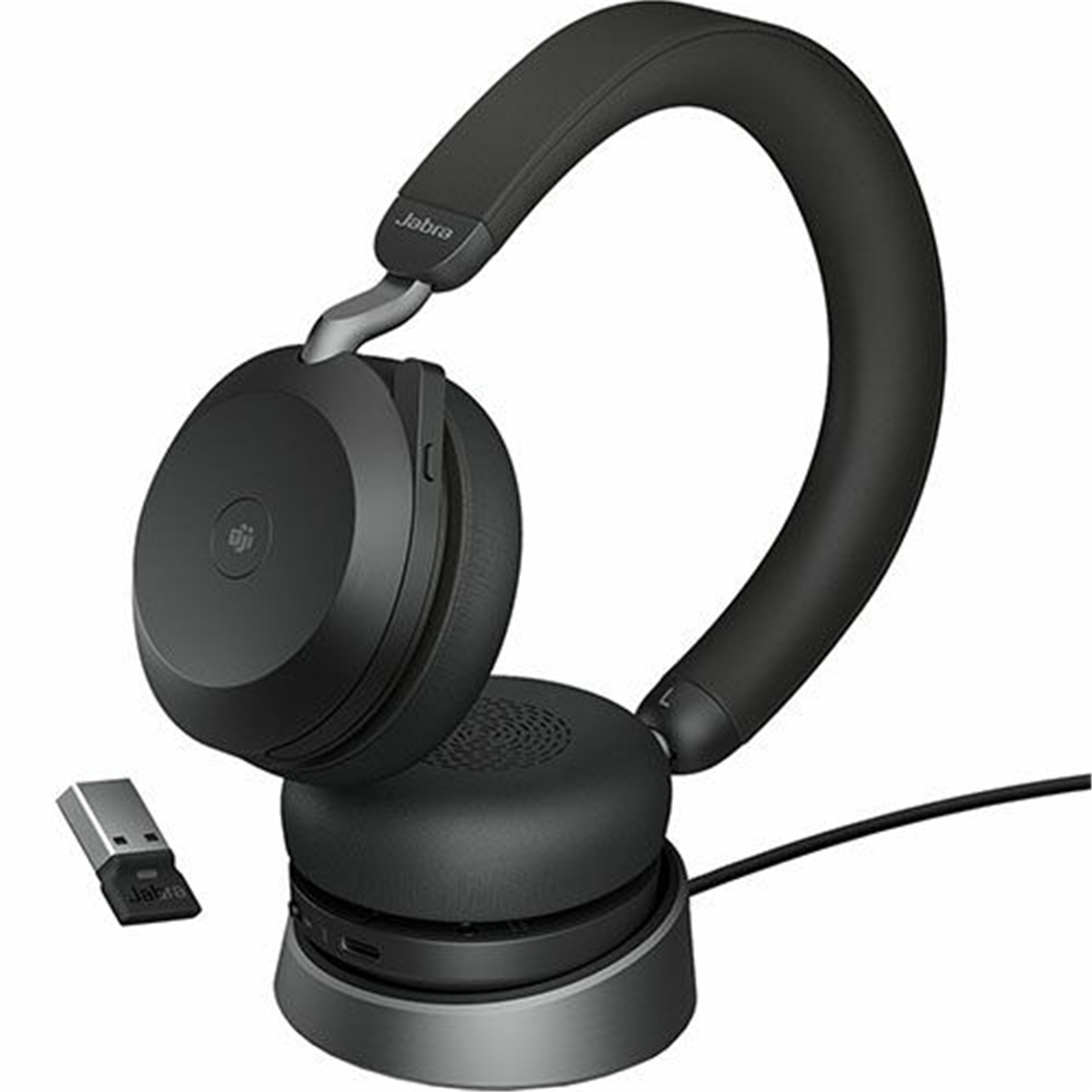 Buy the Jabra Enterprise Evolve2 75 Link380a MS Stereo w/Stand USB-A  Bluetooth... ( 27599-999-989 ) online - PBTech.com