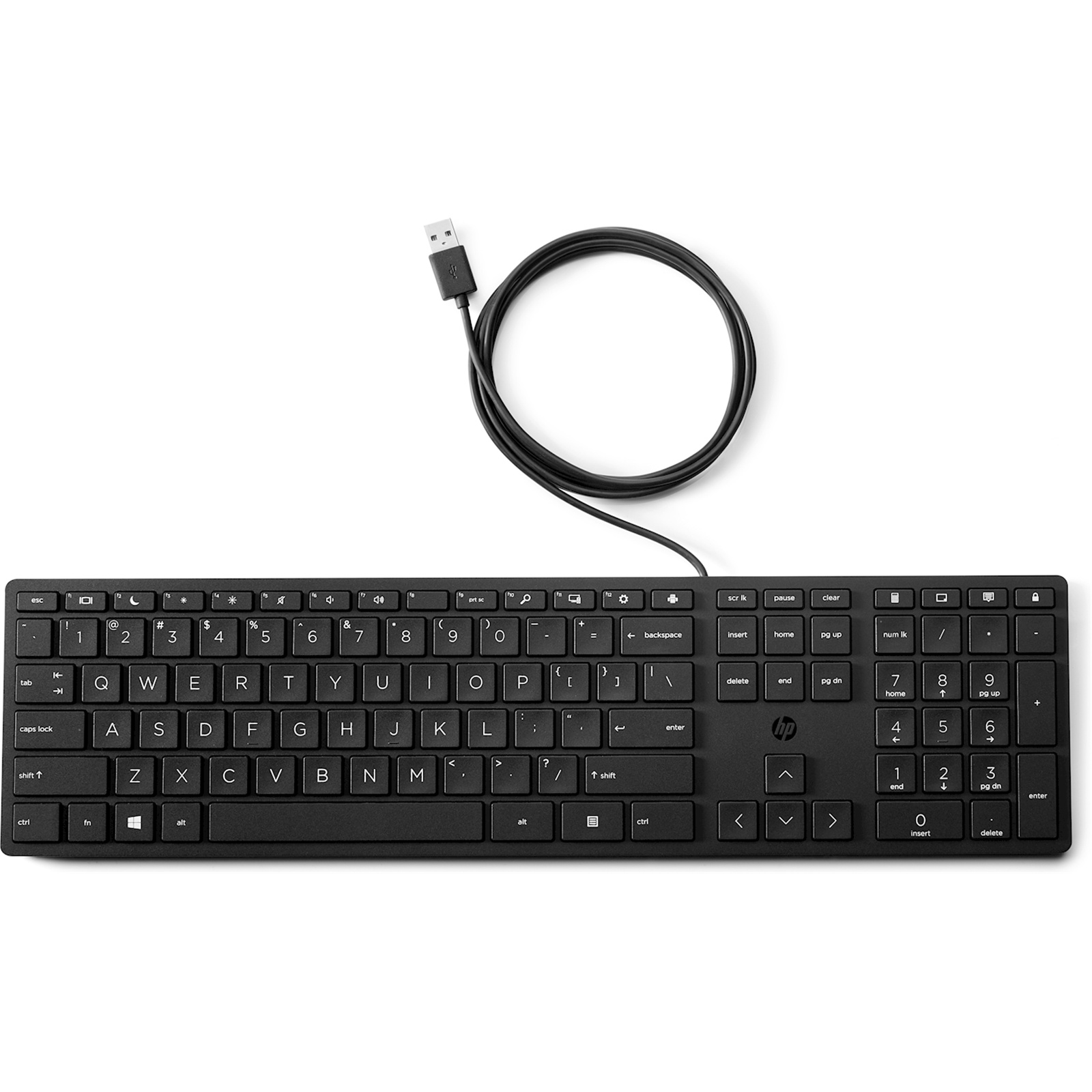 Buy the HP 9SR37AA Desktop Keyboard 320K - Wired ( 9SR37AA ) online -  PBTech.com