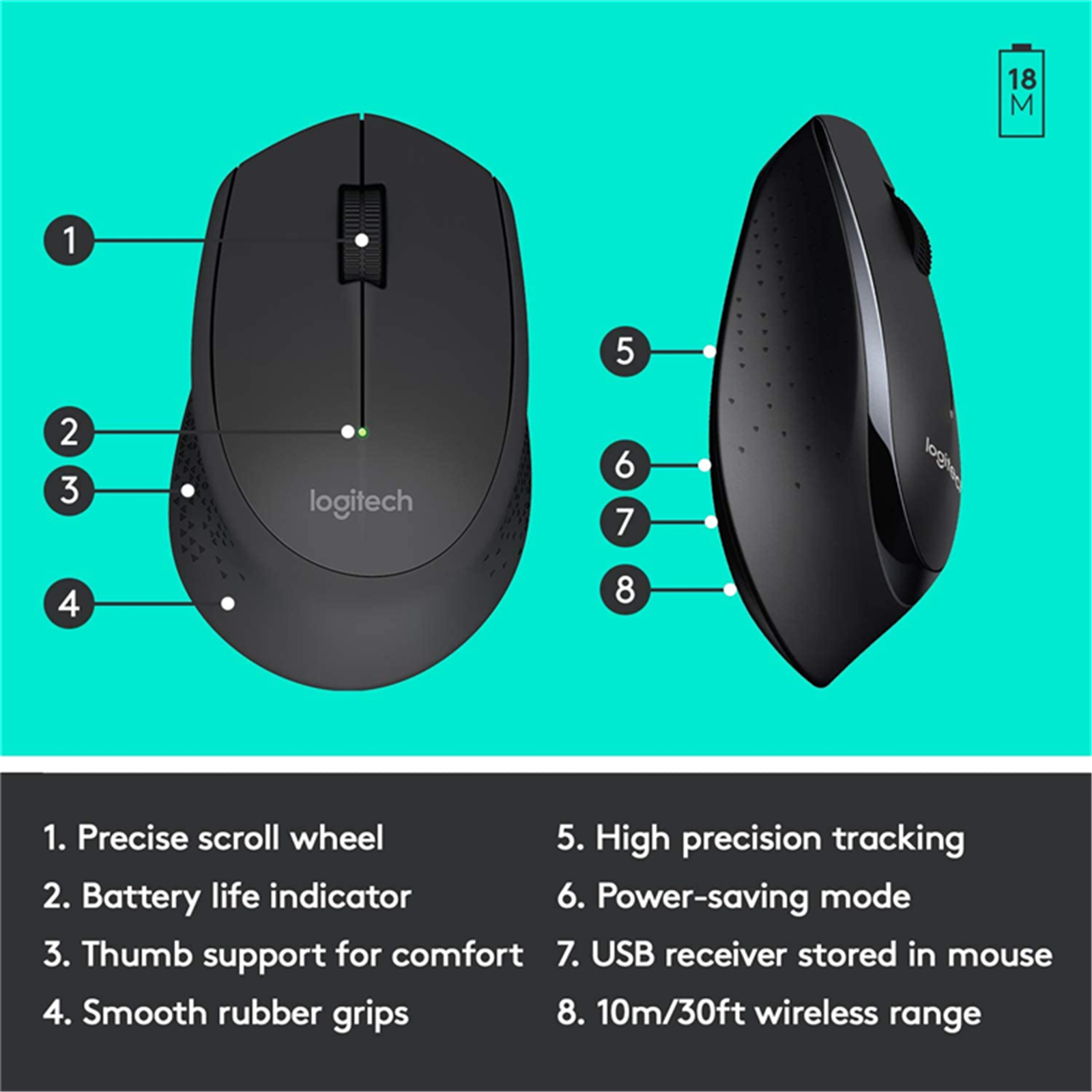 Buy the Logitech MK345 Wireless Desktop Keyboard & Mouse ( ) online - PBTech.com