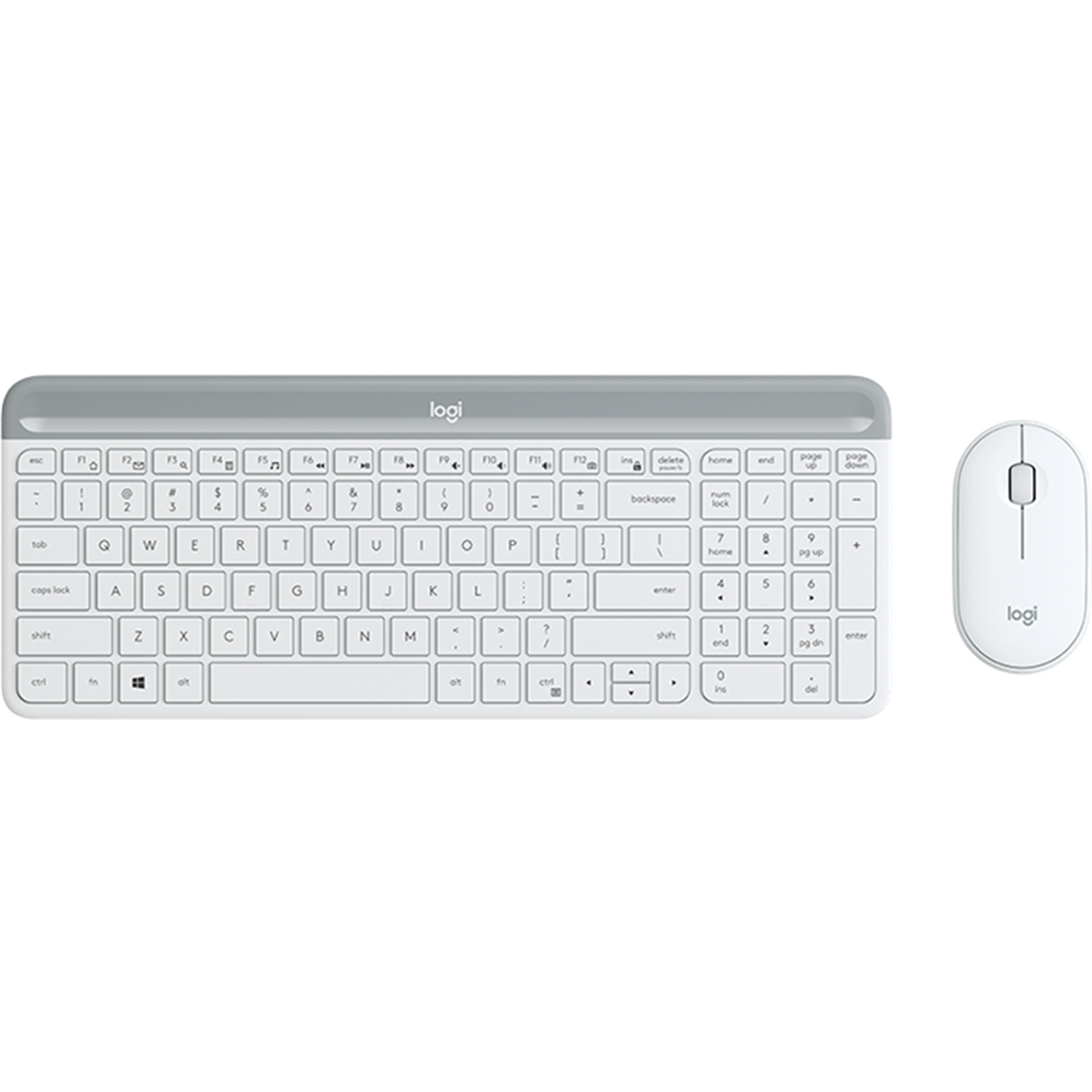 Buy the Logitech MK470 Slim Wireless Keyboard and Mouse Combo - White (  920-009183 ) online - PBTech.com