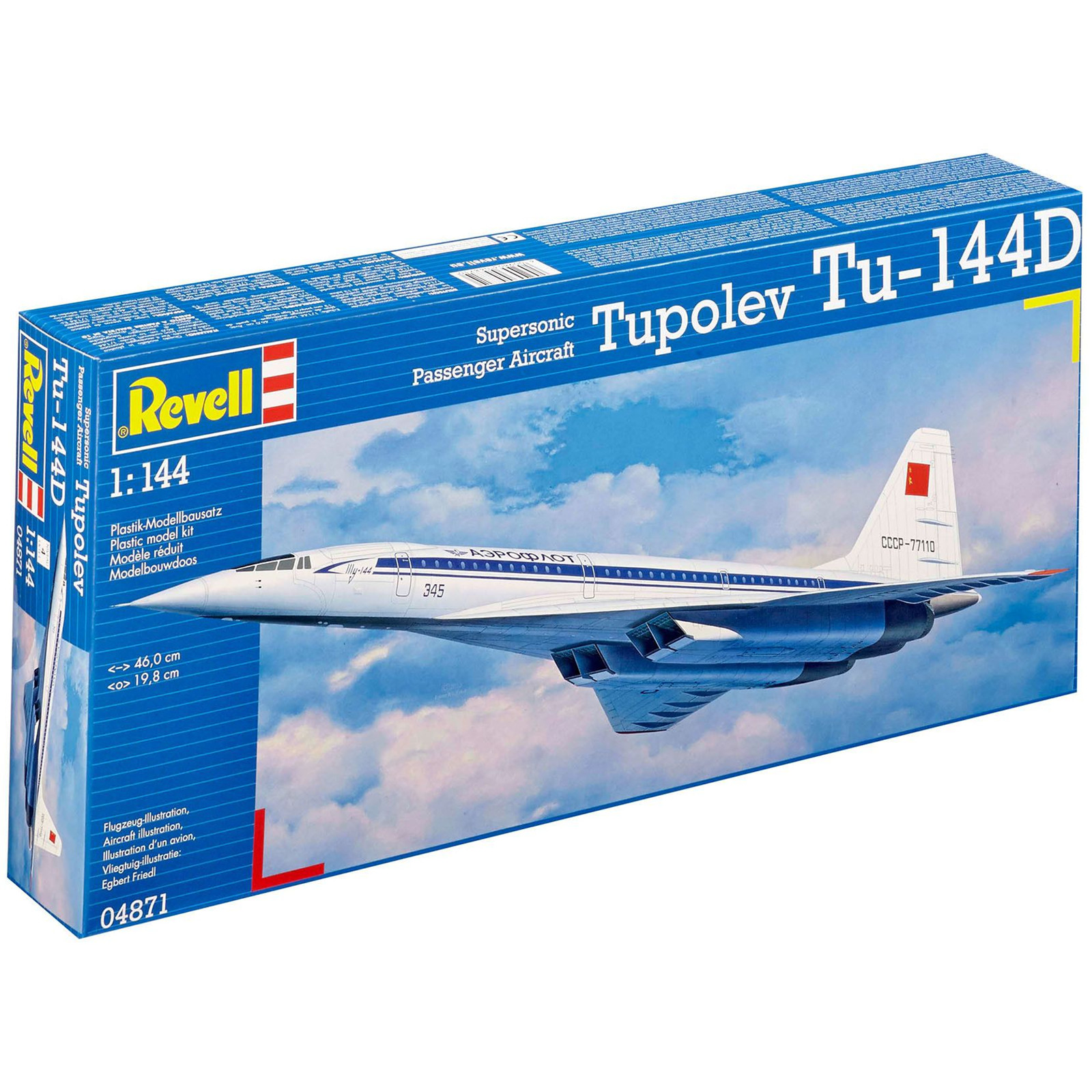 Buy the Revell - 1/144 - Tupolev Tu-144 ( Revell RV04871 ) online -  PBTech.com