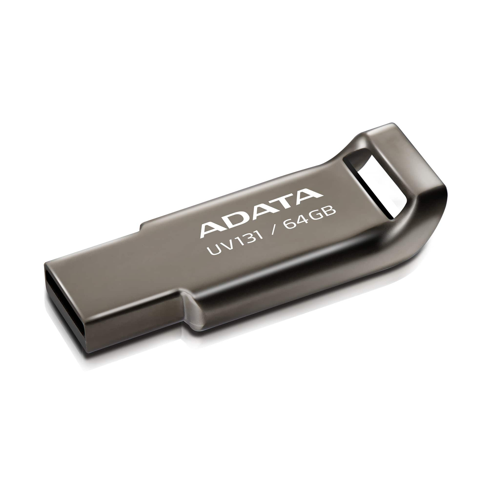 Buy the ADATA UV131 64GB USB 3.0 Flash Drive Metallic Zinc-aolly. (  AUV131-64G-RGY ) online - PBTech.com
