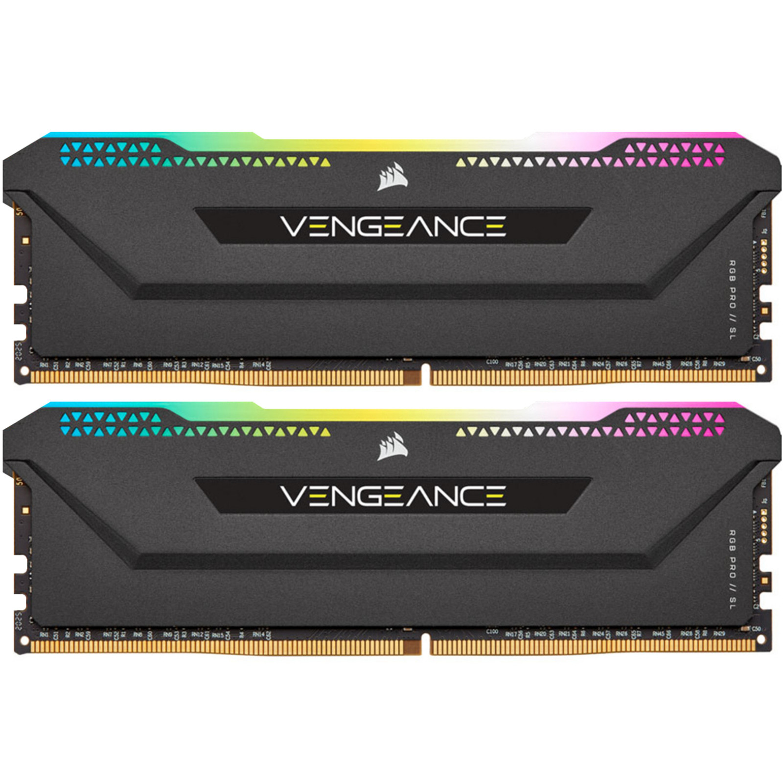 Buy the Corsair VENGEANCE RGB Pro SL 32GB DDR4 Desktop RAM Kit - Black 2x  16GB... ( CMH32GX4M2E3200C16 ) online