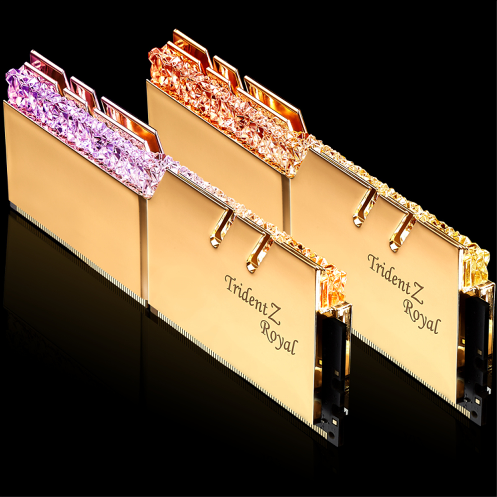 Buy the G.SKILL Trident Z Royal RGB F4-3200C16D-16GTRG 16GB RAM (2 x 8GB)  DDR4... ( F4-3200C16D-16GTRG ) online - PBTech.com