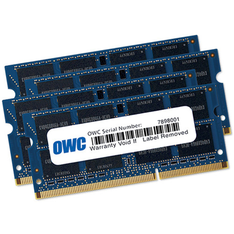 Buy the OWC OWC1867DDR3S32S 32GB DDR3 RAM Kit 4x 8GB - PC3-14900 - 1867MHZ  -... ( OWC1867DDR3S32S ) online - PBTech.com