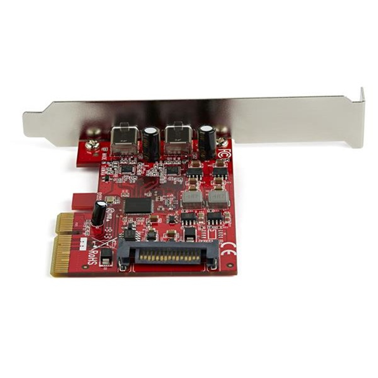 Buy the StarTech PEXUSB312C3 PCIe USB 3.1 Card - 2x USB C 3.1 Gen 2 10Gbps  -... ( PEXUSB312C3 ) online - PBTech.com