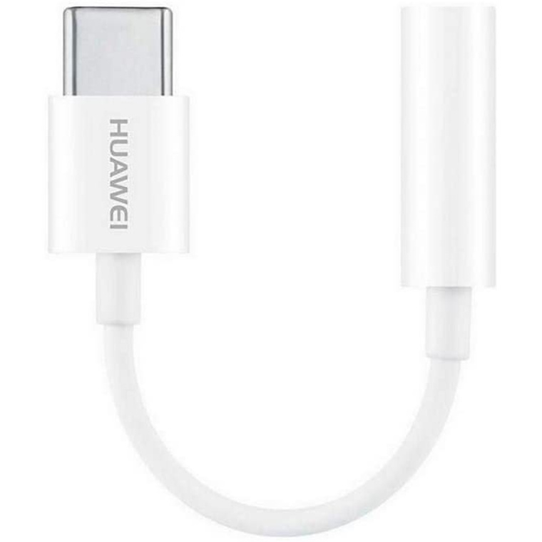Buy the Huawei USB- C to 3.5mm Headphone Jack - White, Lightweight &  Portable,... ( CM20 ) online - PBTech.com