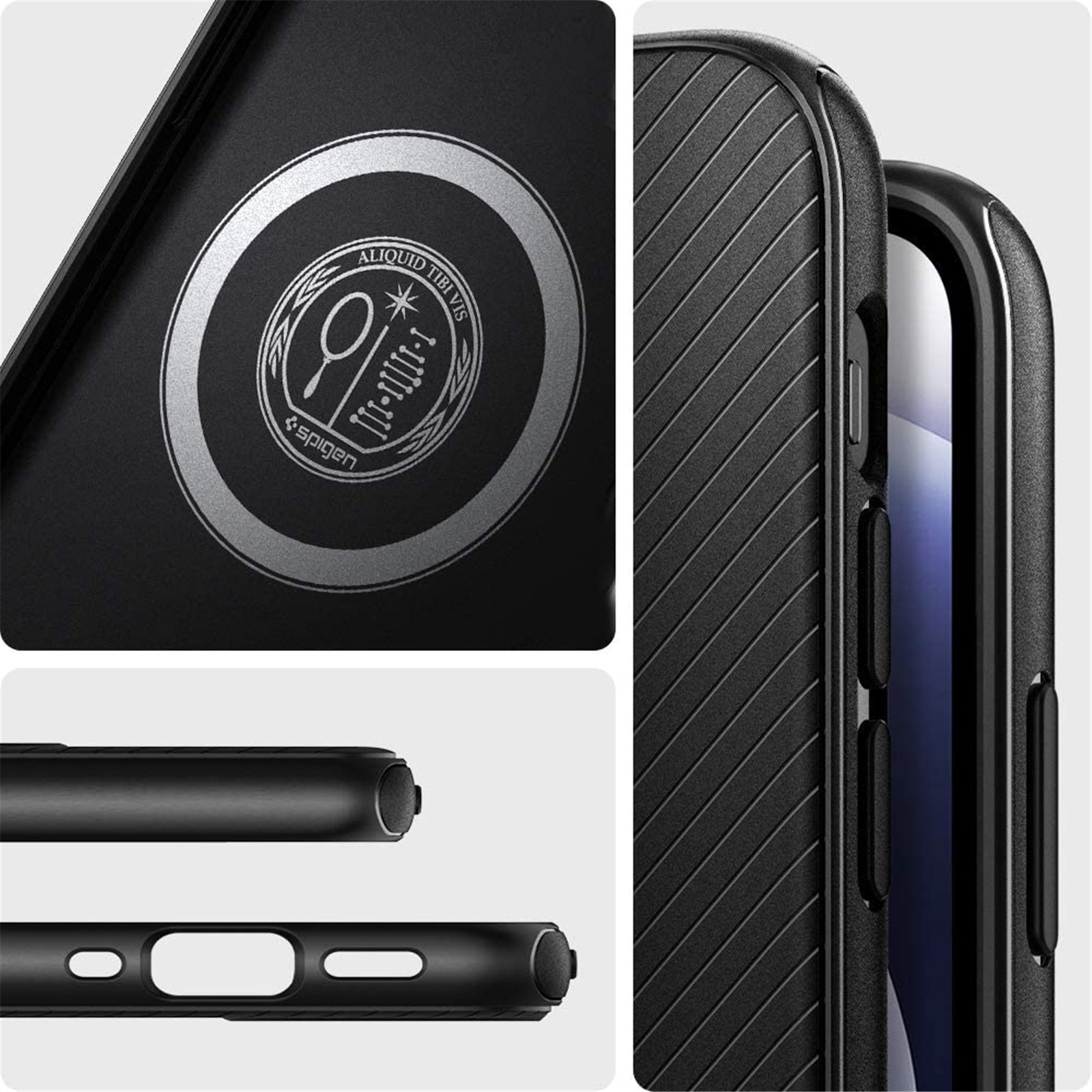 Buy the Spigen iPhone 12 mini (5.4") Mag Armor Case - Black, Built-in  magnetic... ( ACS01866 ) online - PBTech.com