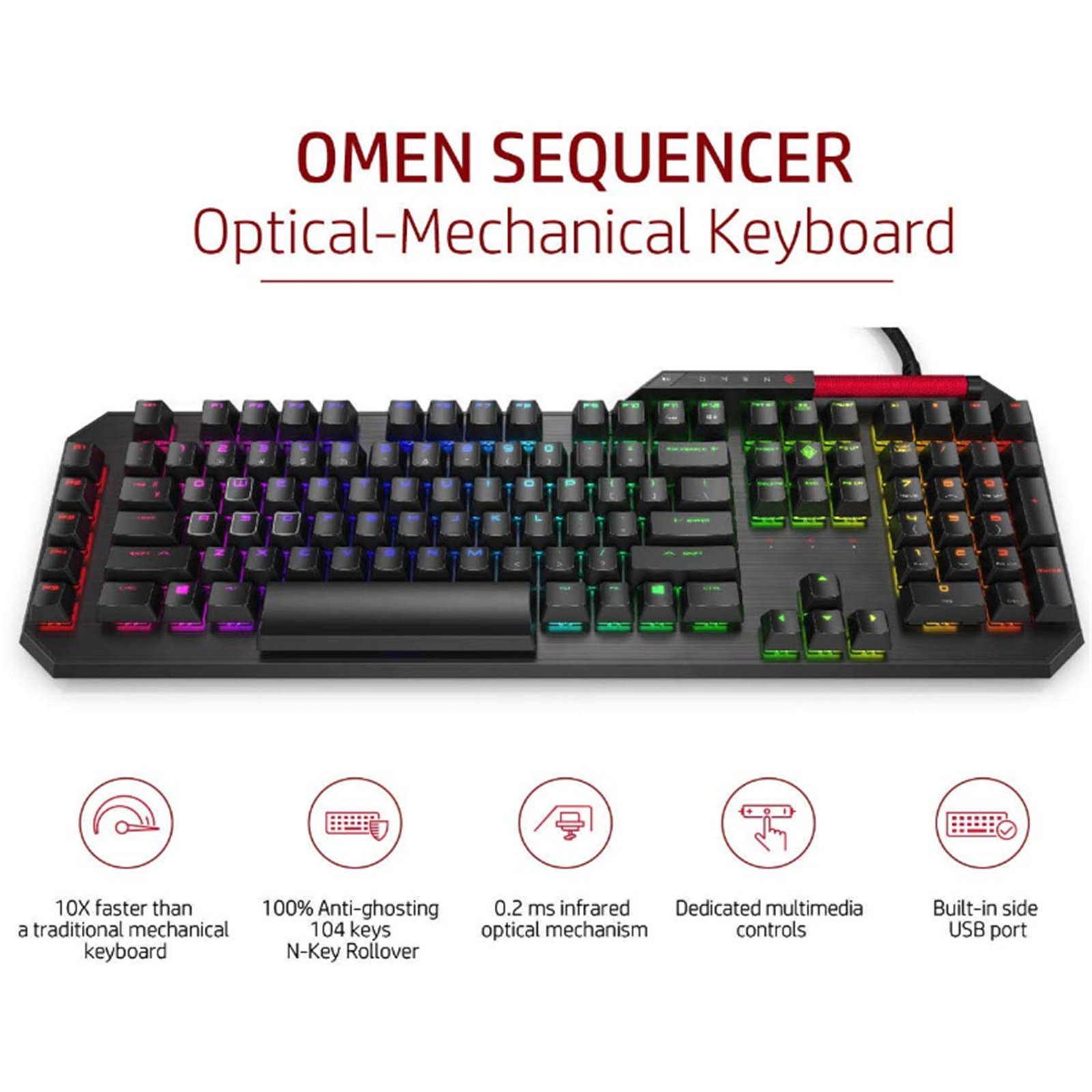 Buy the HP 2VN99AA OMEN Sequencer Keyboard ( 2VN99AA ) online - PBTech.com