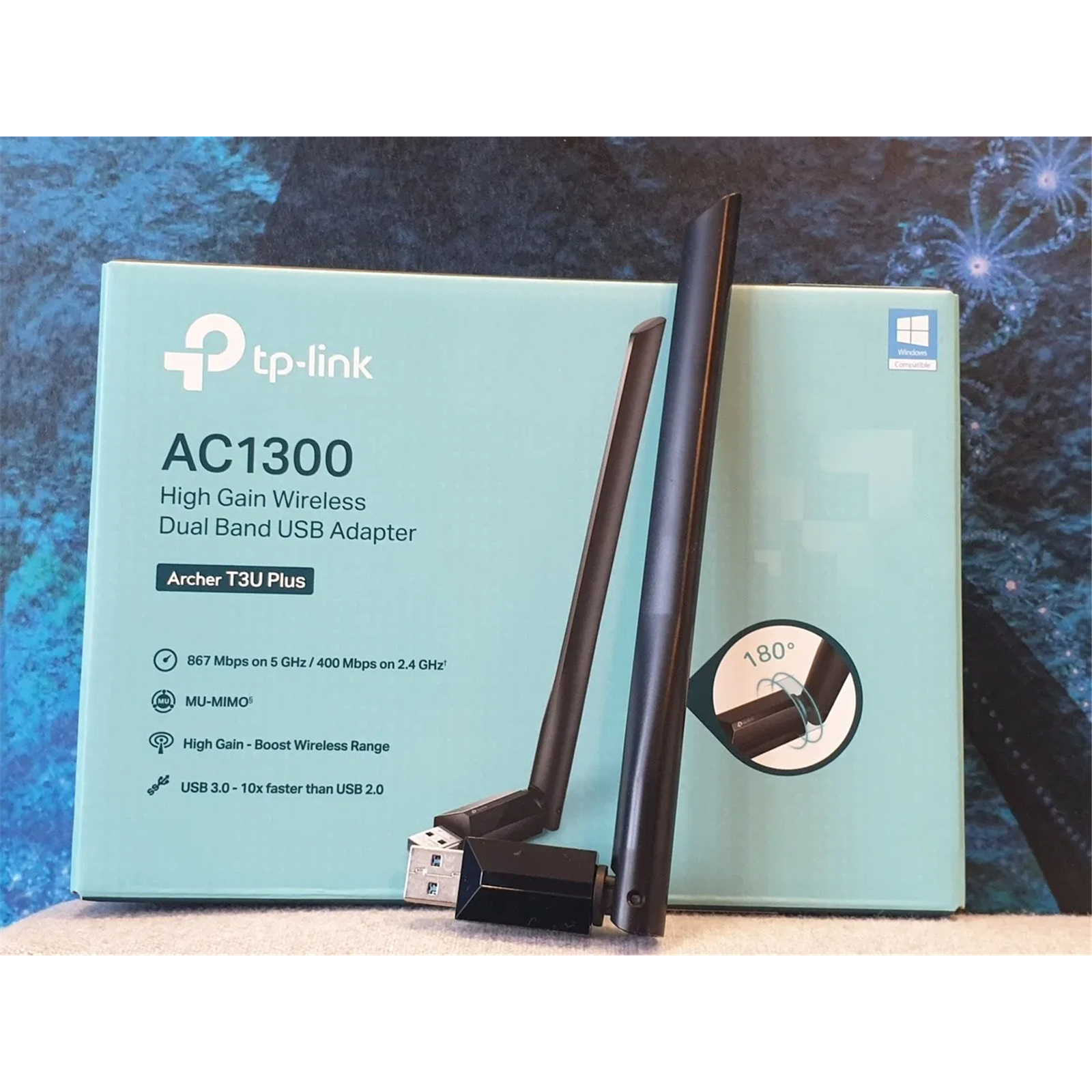 Buy the TP-Link Archer T3U Plus Dual-Band AC1300, MU-MIMO, High Gain USB  Wi-Fi... ( ARCHER T3U PLUS ) online - PBTech.com