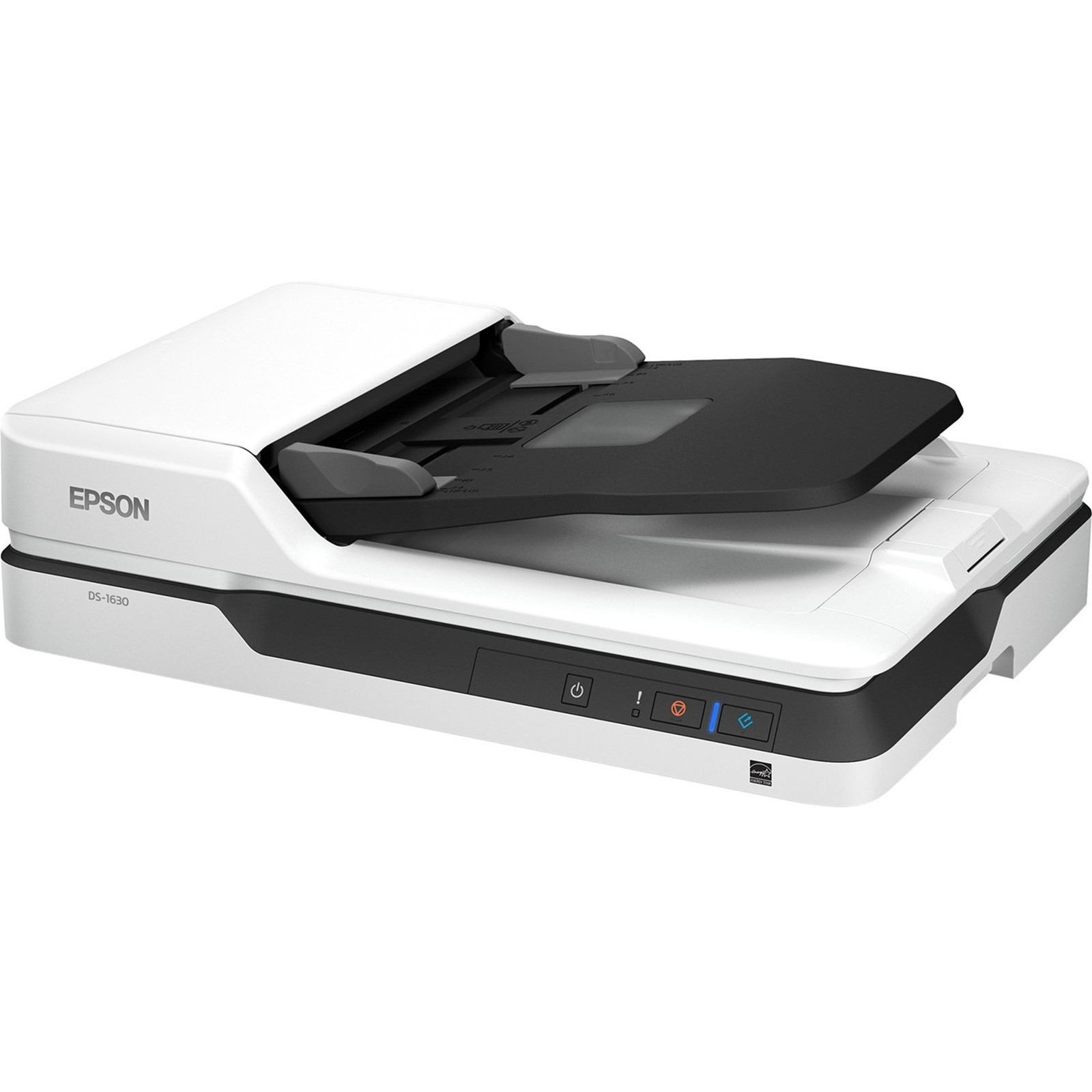 Buy the Epson B11B239501 WORKFORCE DS-1630 FLATBED SCANNER ADF ( B11B239501  ) online - PBTech.com