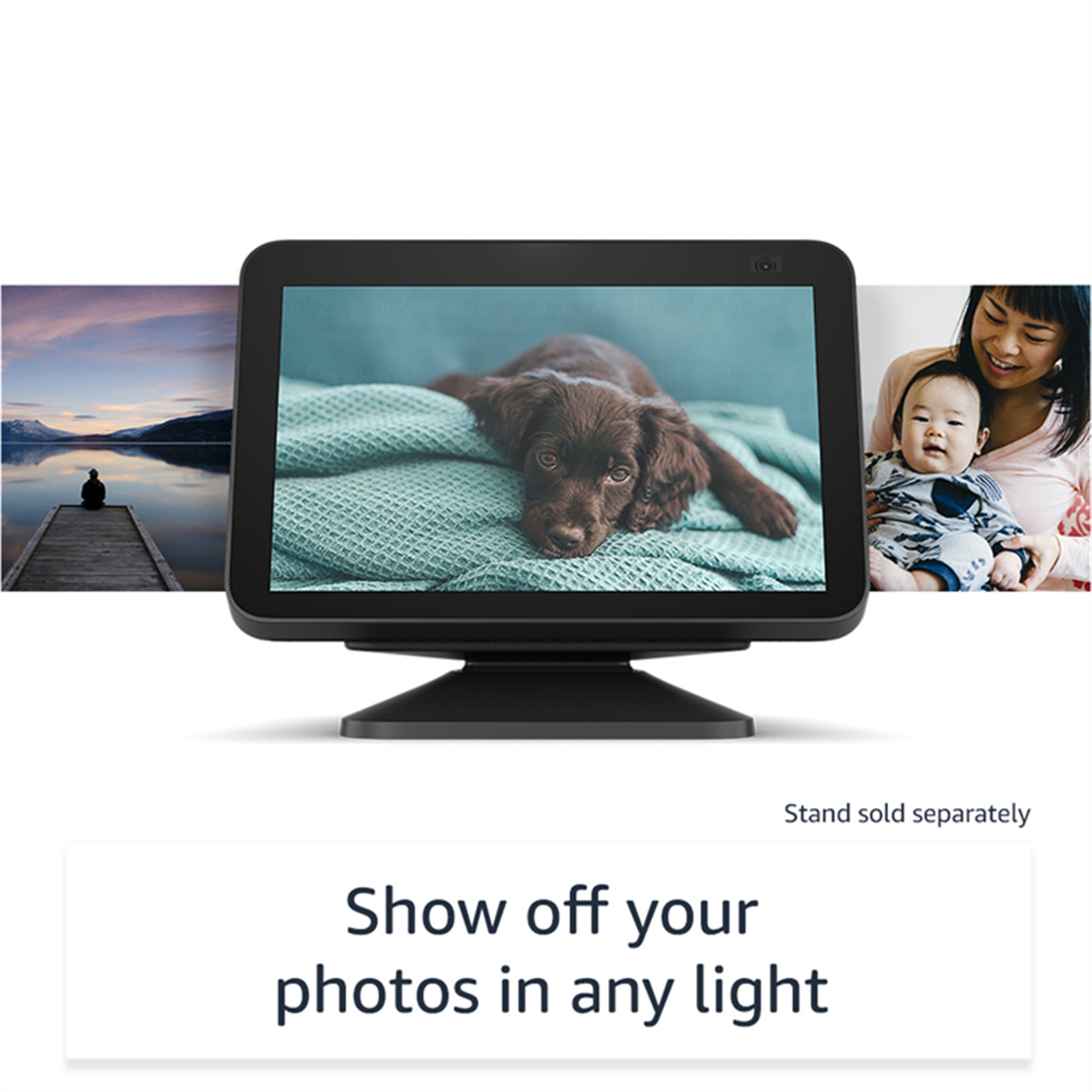 Buy the Amazon Echo Show 8 (2nd Gen) Smart Display with Alexa - Glacier  White ... ( B084TNSDHN ) online - PBTech.com