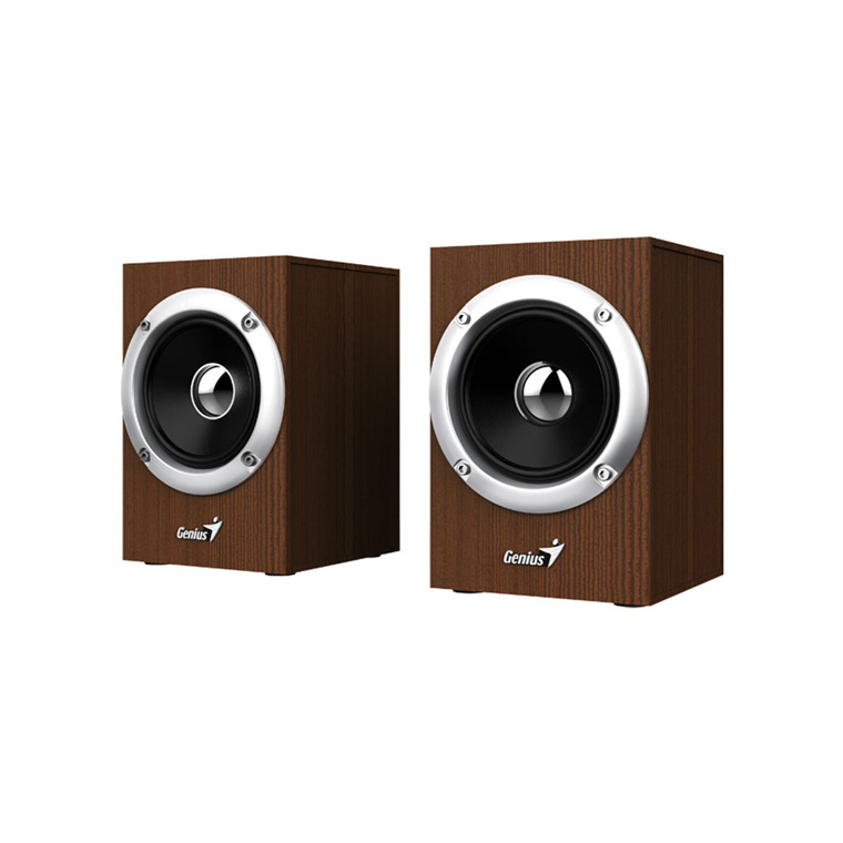 Buy the Genius SP-HF280 Wooden USB Powered Speakers ( SP-HF280 ) online -  PBTech.com