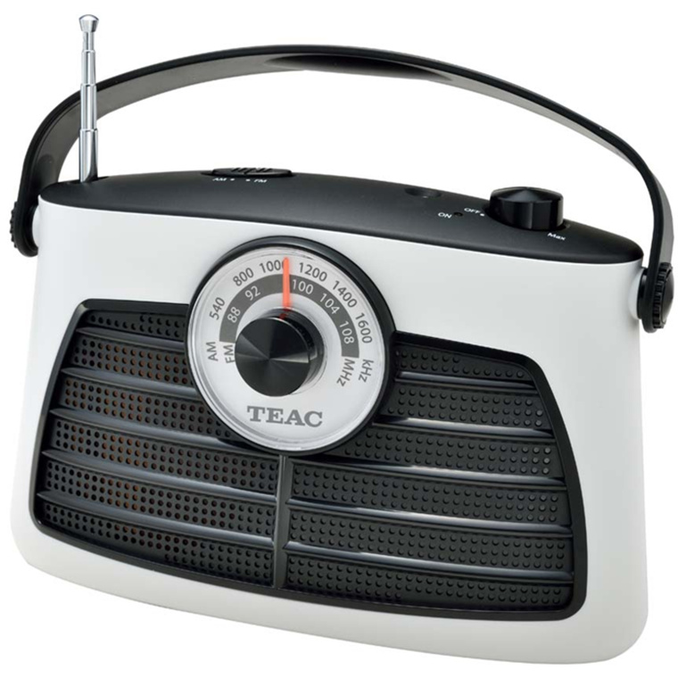 Buy the TEAC PR192 Portable AM/FM Radio w/Aux-In - 3.5mm Stereo Jack -  Plug... ( PR192 ) online - PBTech.com