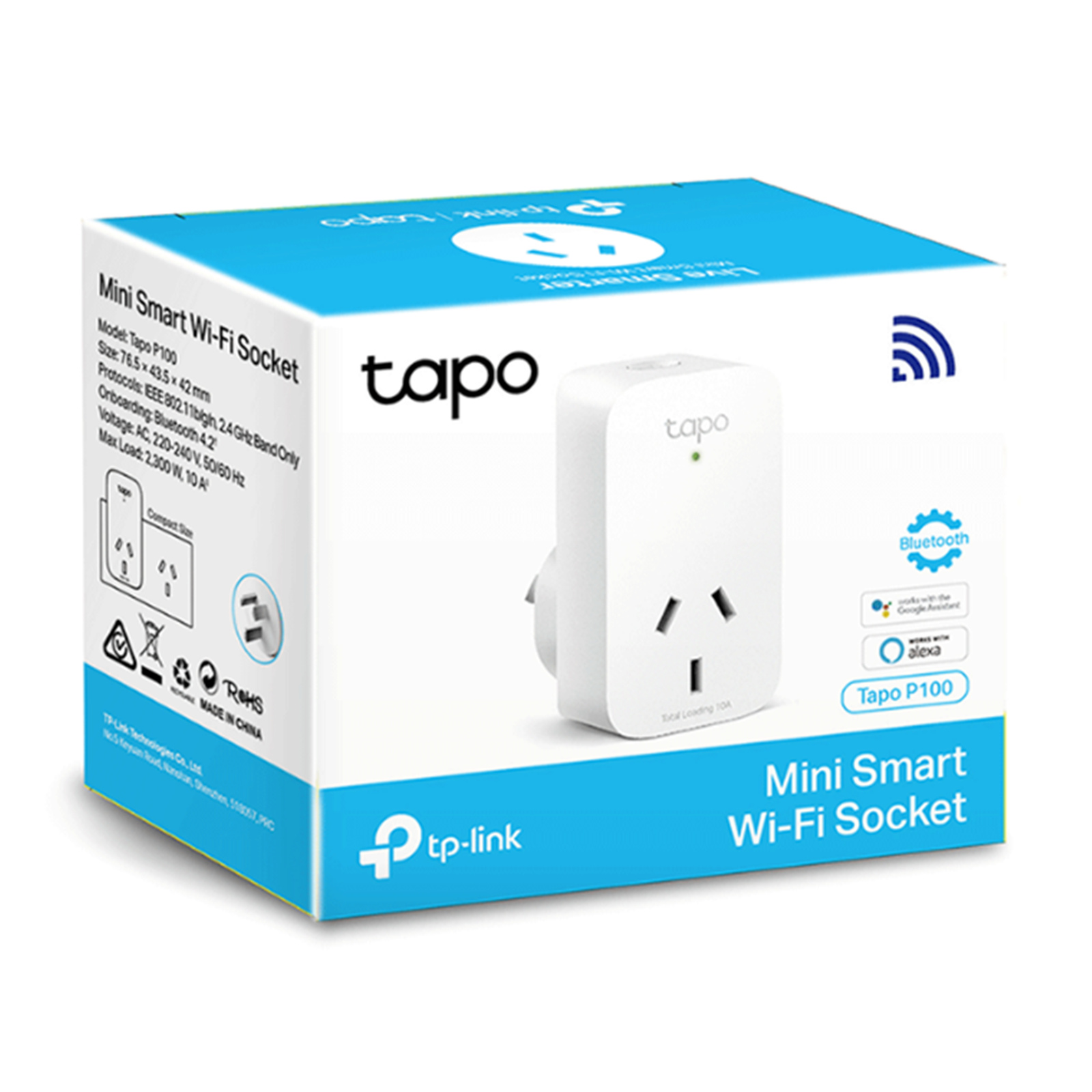 Buy the TP-Link Tapo P100 Mini Smart Wi-Fi Plug ( Tapo P100(1-pack