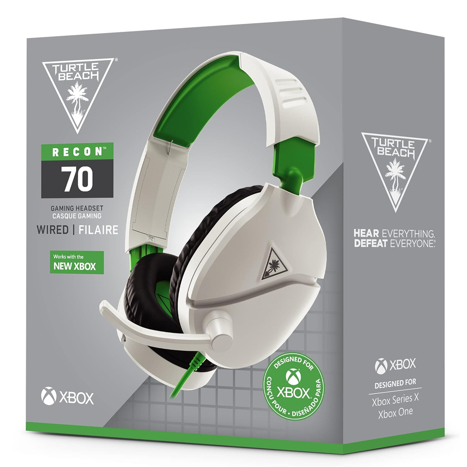 Buy the Turtle Beach Recon 70X Wired Over-Ear Gaming Headset - White for  Xbox... ( TBS-2455-02 ) online - PBTech.com