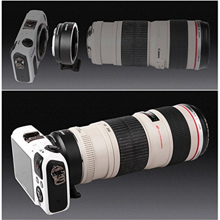 Buy the Viltrox EF-EOS M Lens Mount Auto Adapter Canon EOS (EF / EF-S)  D/SLR... ( EF-EOS M ) online - PBTech.com/pacific