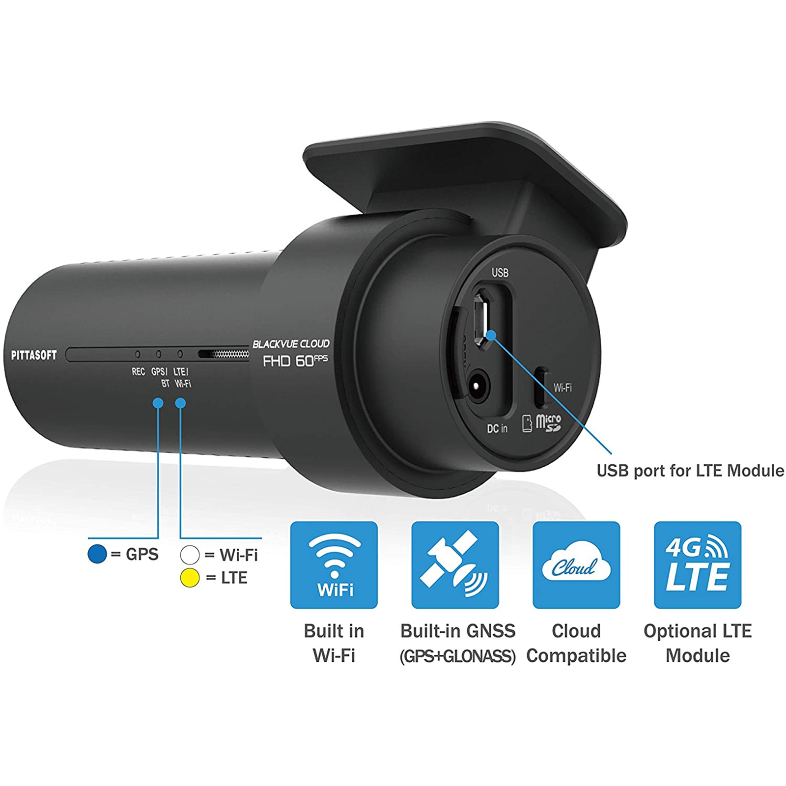 Buy the Black Vue DR750X-1CH Plus Dash Cam Full HD 60FPS - Sonys STARVIS  Image... ( DR750X-1CH Plus 32GB EN ) online - PBTech.com/pacific