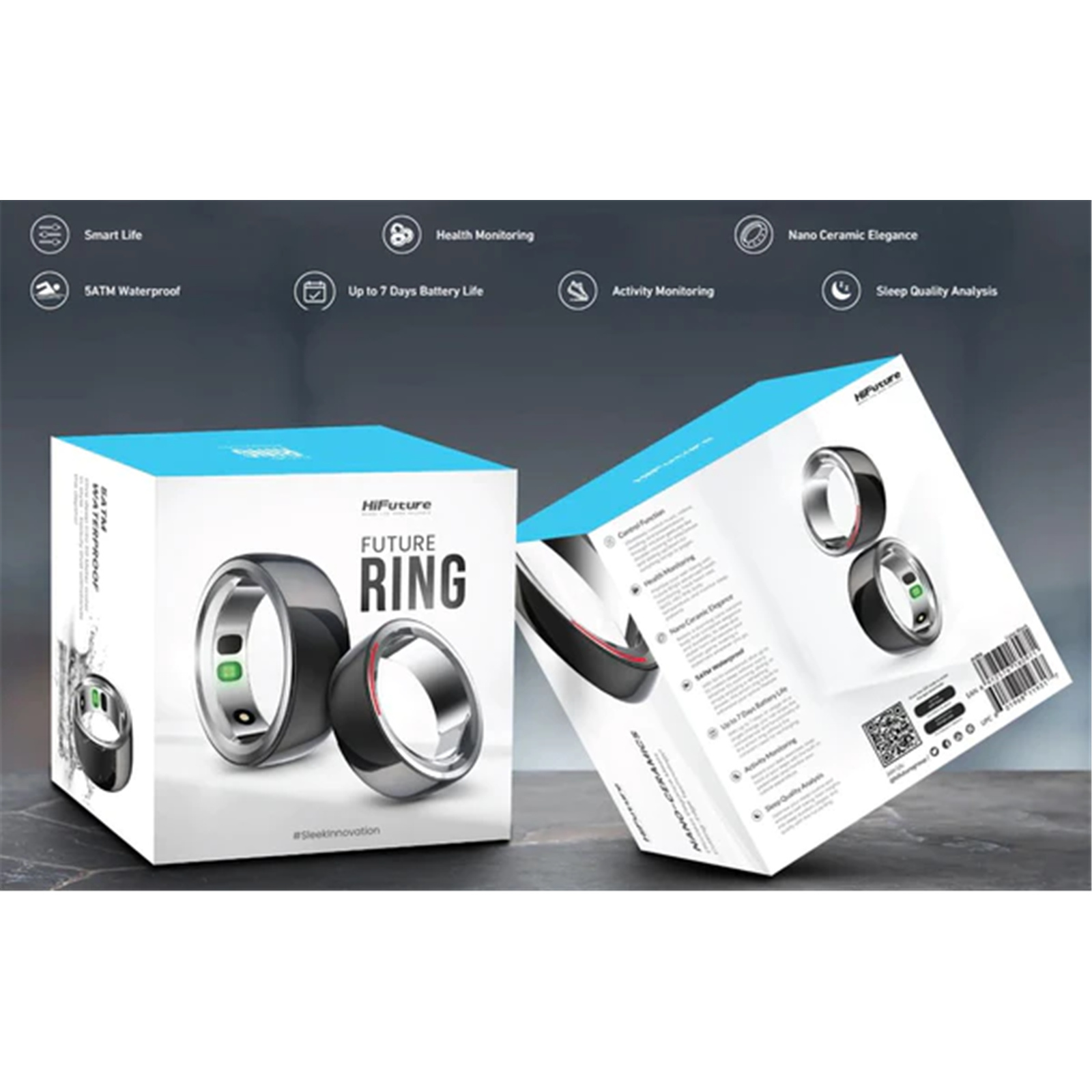 HiFuture – FutureRing. Anillo inteligente – Elmir