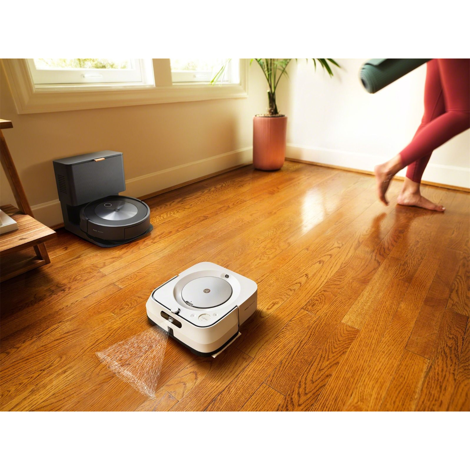 Buy the iRobot Remanufactured Roomba J7+ Smart Robot Vacuum Cleaner  Sweeping... ( HOMIRB0004R ) online - PBTech.com/pacific