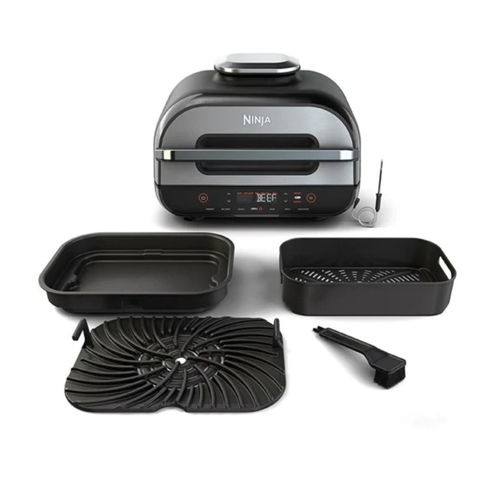 Buy the Ninja Foodi AG551 Smart XL Grill & Air Fryer Sears, Sizzles and  Air ( AG551ANZ ) online - /pacific