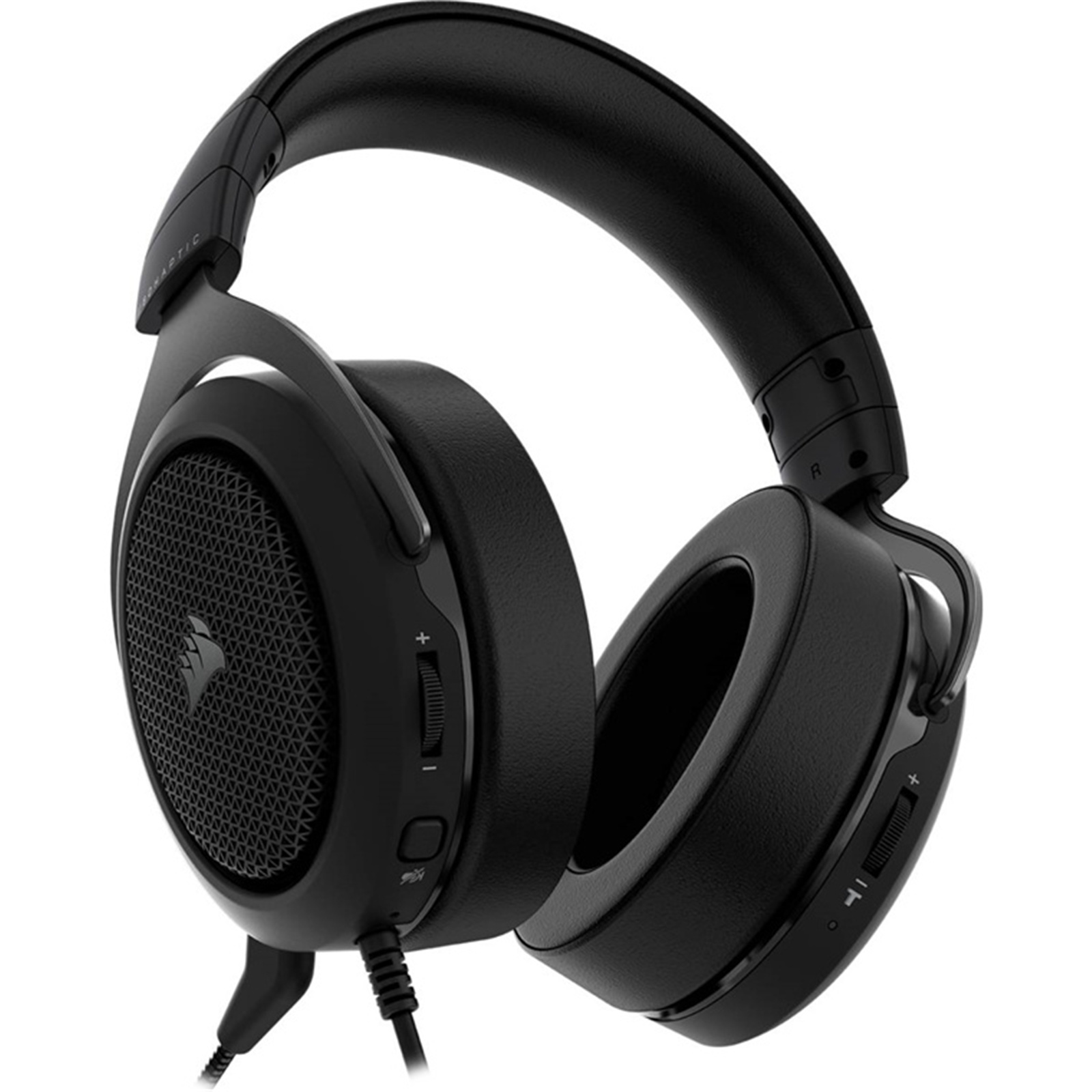 Buy the Corsair HS60 HAPTIC Stereo Gaming Headset Carbon Noise-Cancelling...  ( CA-9011228-AP ) online - PBTech.com/pacific