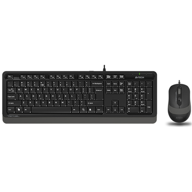 Buy the A4Tech Fstyler F1010 Multimedia Keyboard & Mouse Combo USB Wired  -... ( F1010 ) online - PBTech.com/pacific