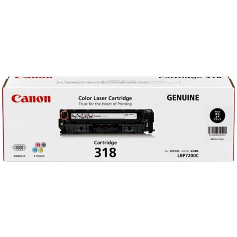 Canon genuine CRG-318BLK BLK TONER CART For LBP7200Cdn