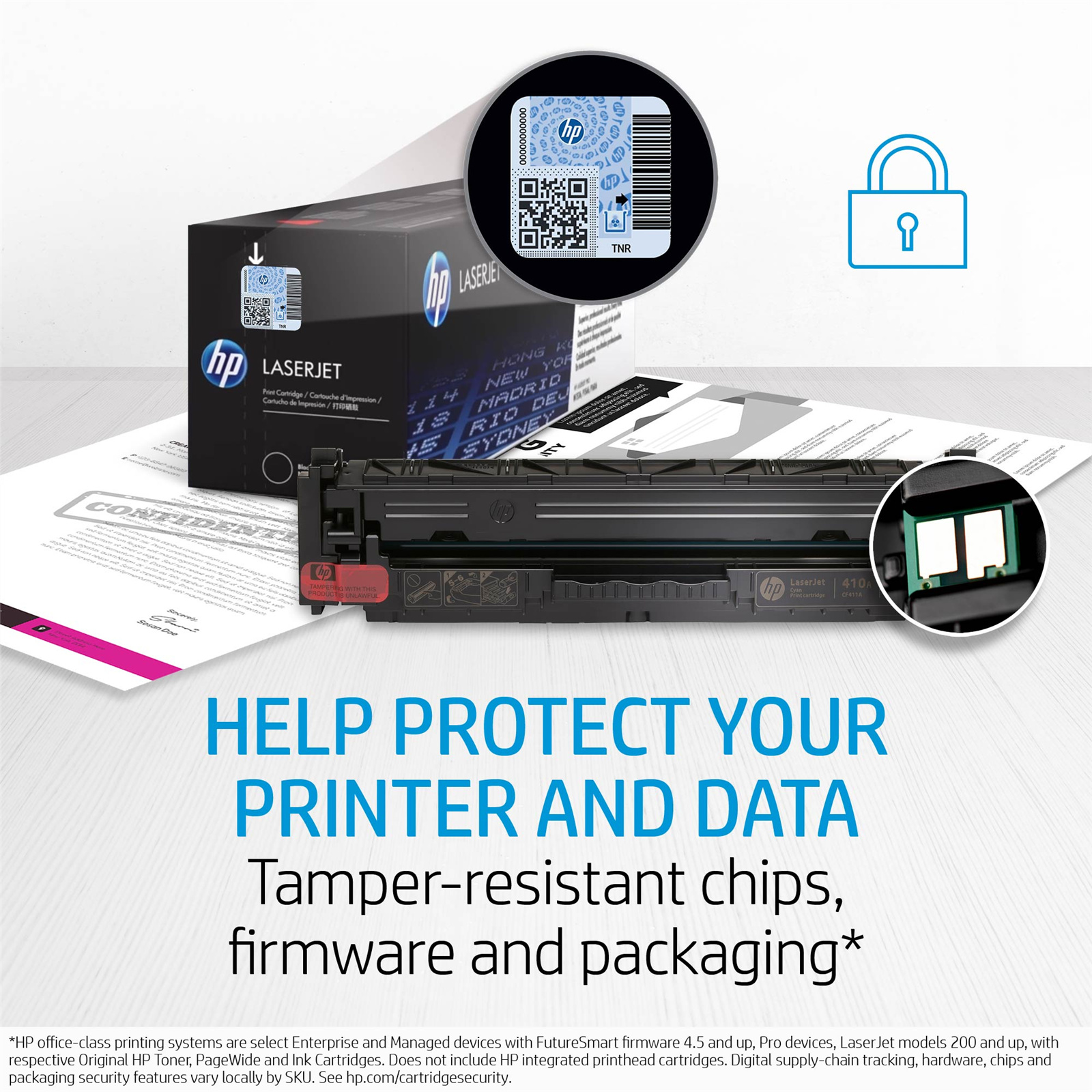 Buy the HP 202A Toner Black, Yield 1400 pages for HP Colour LaserJet Pro...  ( CF500A ) online - PBTech.com/pacific