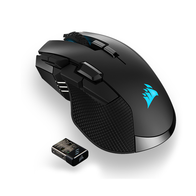 Buy the Corsair Ironclaw RGB Wireless Gaming Mouse ( CH-9317011-AP ) online  - PBTech.com/pacific