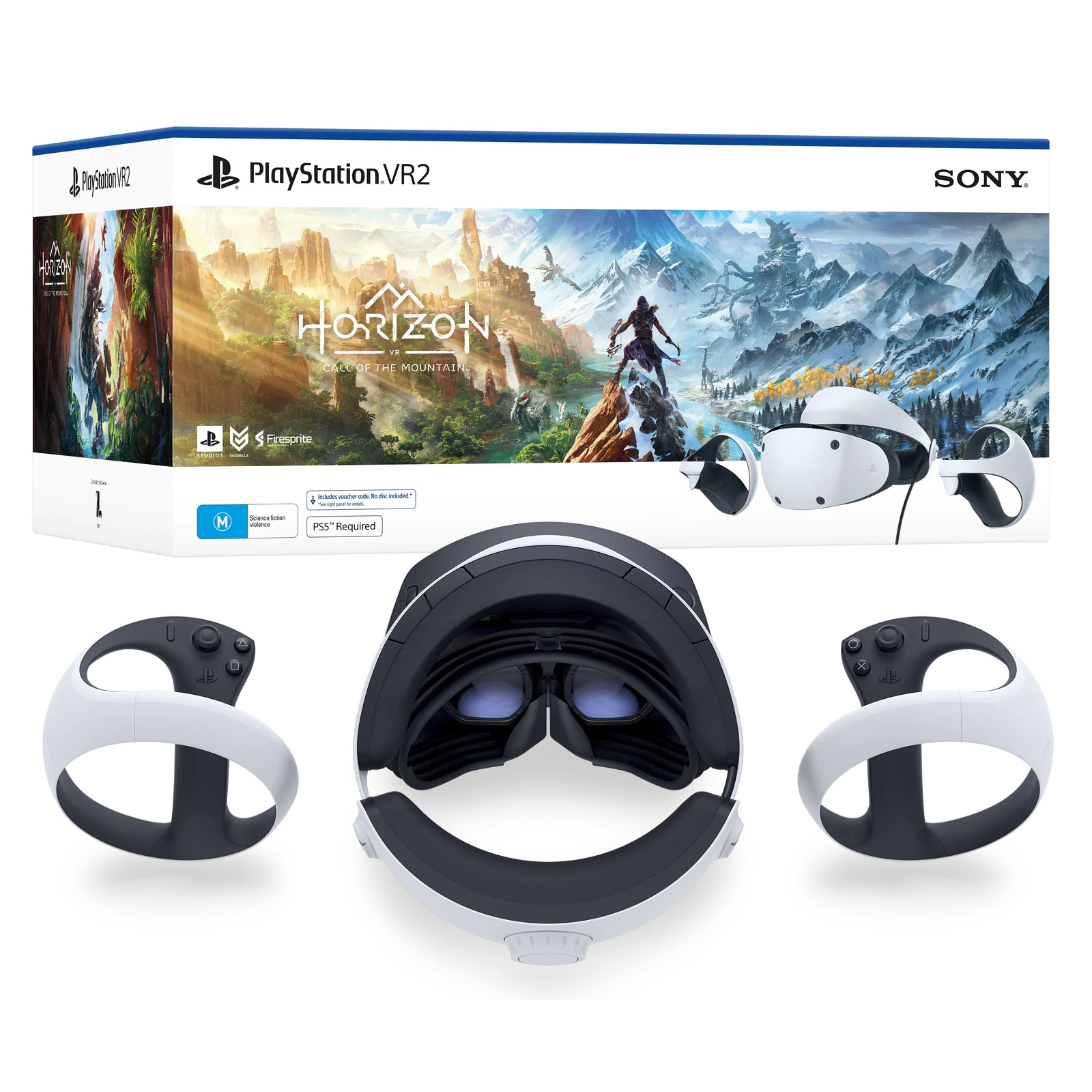 PlayStation 5 Console (PS5) + PlayStation VR2 Horizon Call of the Mountain™  Bundle (PSVR2)