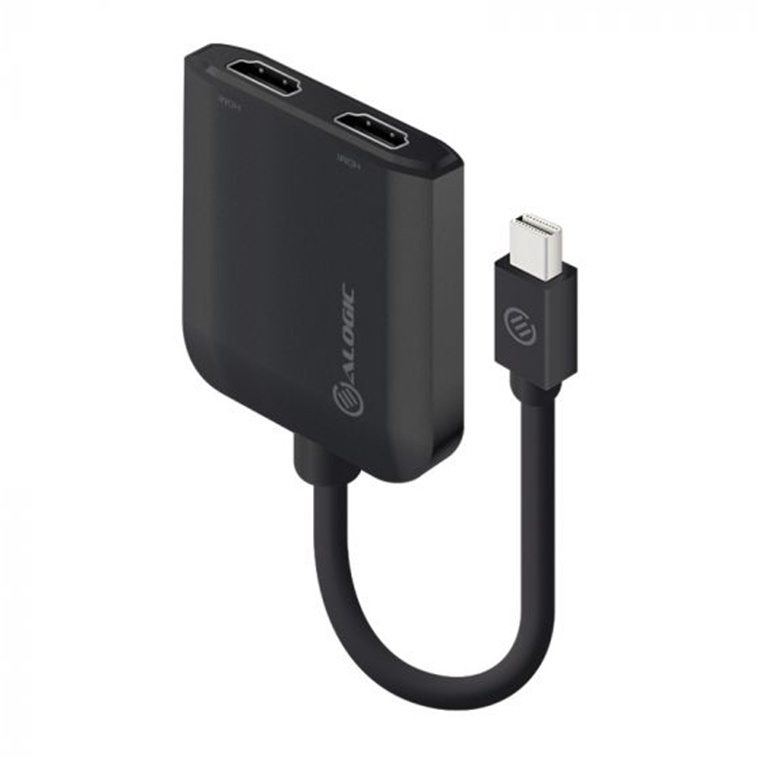 Buy the Alogic MDP2HD-ADP MINI DISPLAYPORT TO DUAL HDMI 2.0 ADAPTER 4K-  30HZ ( MDP2HD-ADP ) online - PBTech.com/pacific