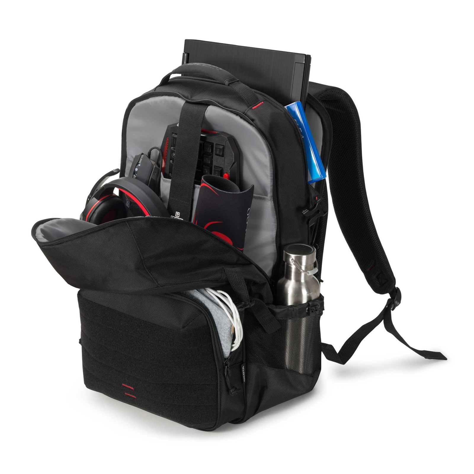 Buy the Dicota HERO E-Sports Backpack 15.6"-17.3" inch Notebook /Laptop...  ( D31714 ) online - PBTech.com/pacific
