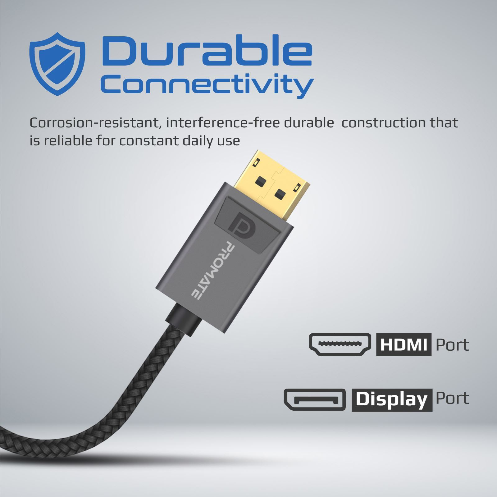 Buy the Promate MEDIALINK-DP PROMATE DisplayPort to HDMI Adapter Max HDMI...  ( MEDIALINK-DP ) online - PBTech.com/pacific