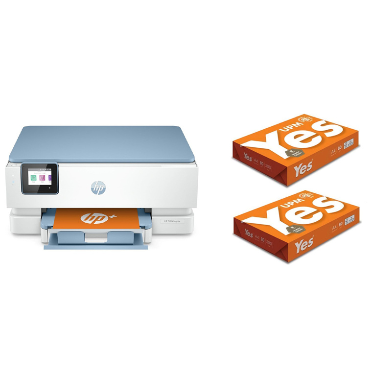 Buy the HP Printer Startup Pack Includes 7221E InkJet All-in-one Printer  &... ( PTRHPD7221EB ) online - PBTech.com/pacific