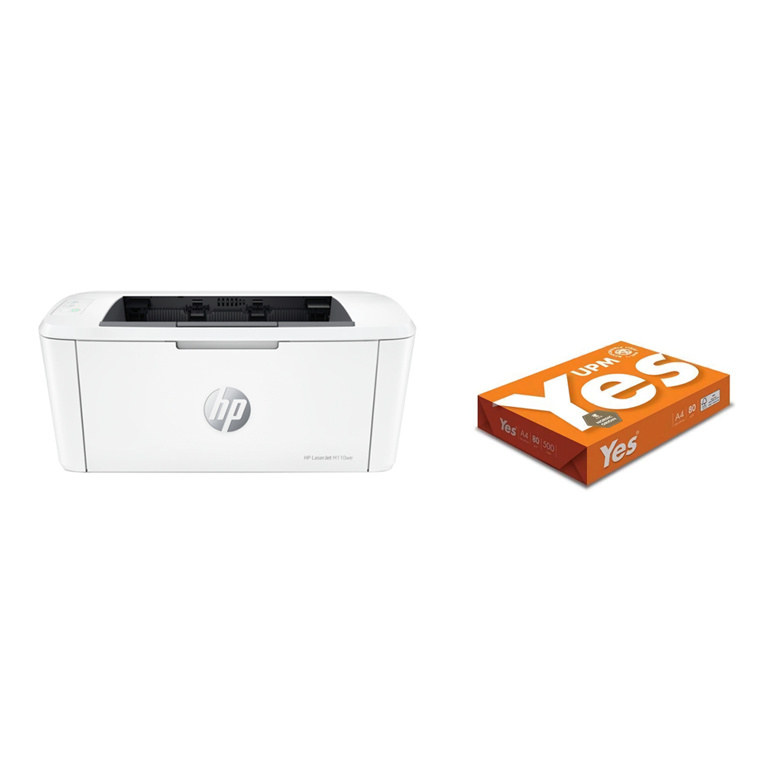 Buy the HP Home Printer Startup Pack Includes M110we Laser Printer & 500...  ( PTRHPL070661B ) online - PBTech.com/pacific