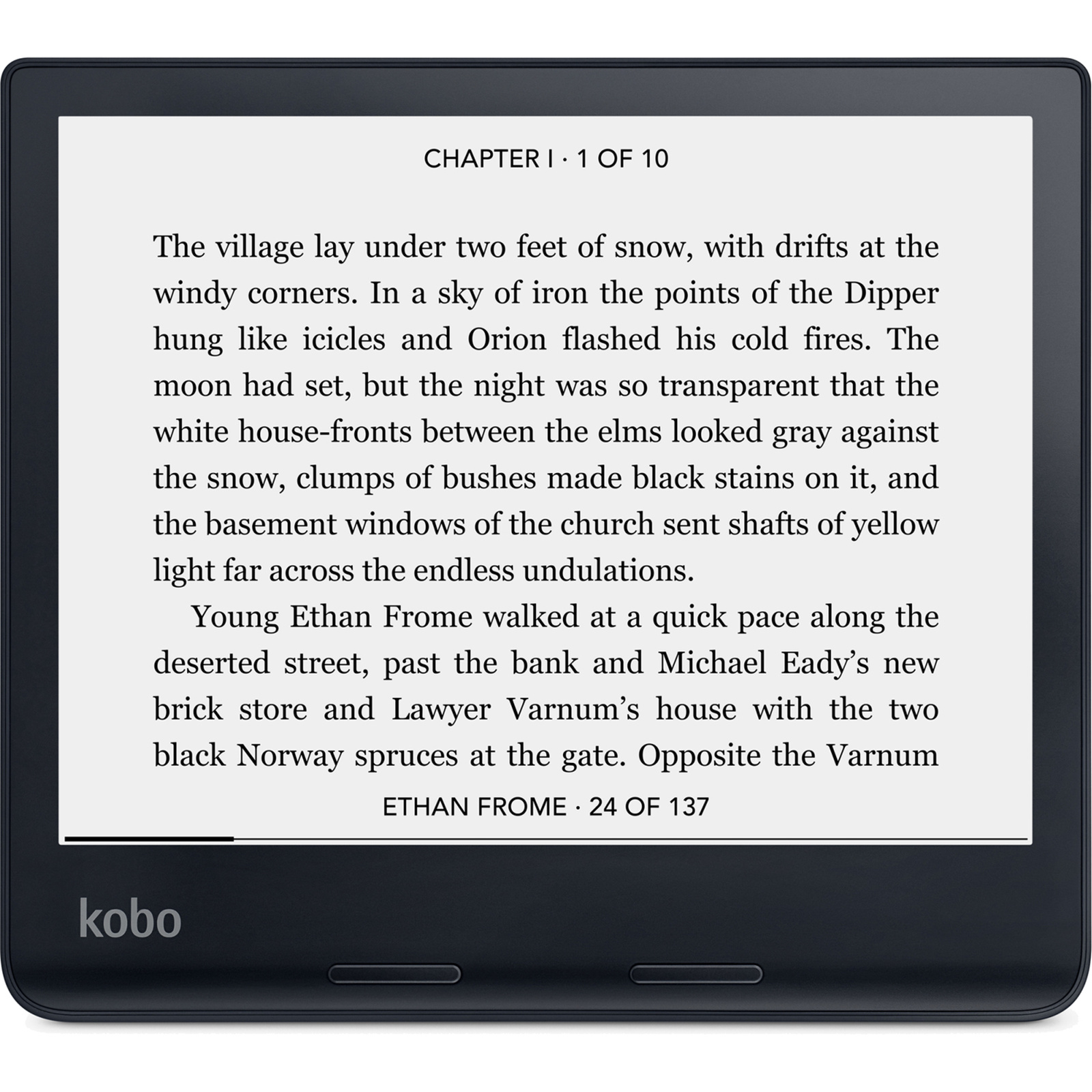  Kobo Libra 2, eReader, 7” Glare Free Touchscreen, Waterproof, Adjustable Brightness and Color Temperature, Blue Light Reduction, eBooks, WiFi, 32GB of Storage, Carta E Ink Technology