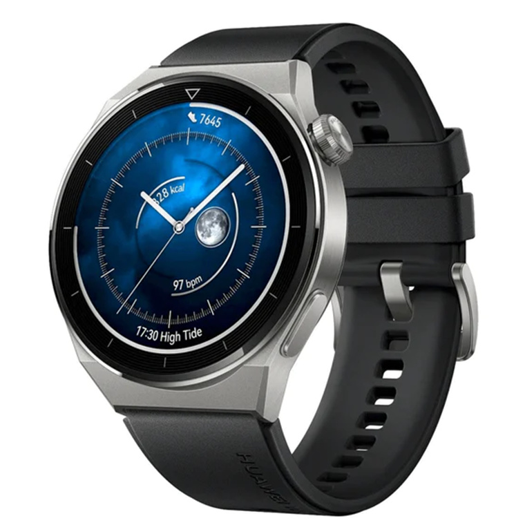 Buy the Huawei Watch GT 3 Pro Smart Watch - Titanium ECG (electrocardiogram)  -... ( Odin-B19s Titanium ) online - PBTech.com/pacific