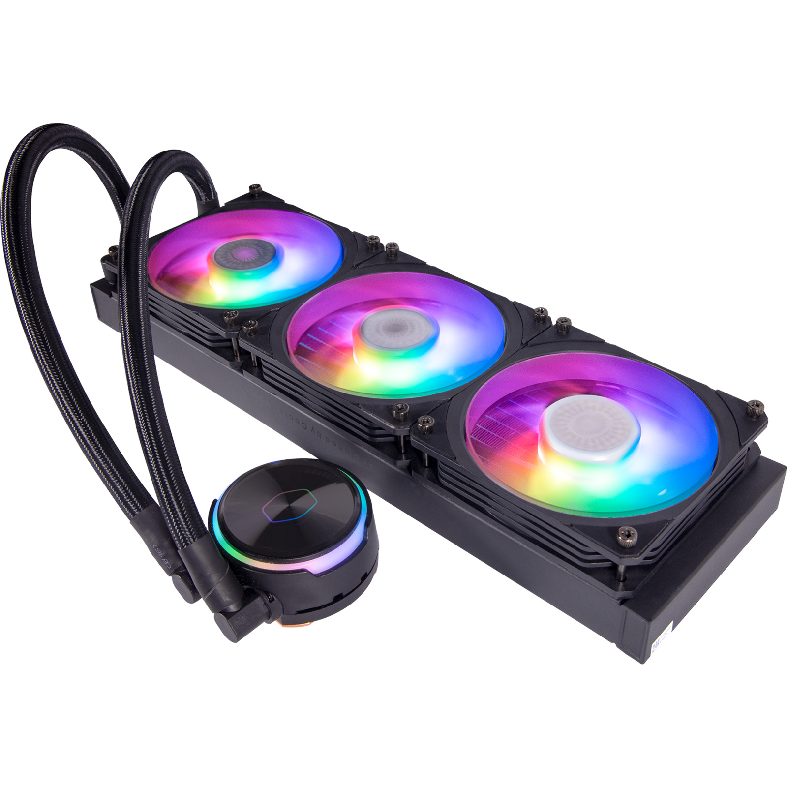 Buy the DEEPCOOL LT720 360mm AiO Water Cooling Kit 3x 120mm Fans, Multi  ( R-LT720-BKAMNF-G-1 ) online 