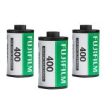 FujiFilm 400 Color Negative Film (35mm Roll Film, 36 Exposures) 3-Pack