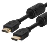 Dynamix C-HDMI2FL-15F 15m HDMI High Speed Flexi Lock Cable with Ethernet - Max Res: 4K2K30Hz - Supports ARC and 3D - Ferrite Ferrite Core at each end of cable