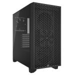 Corsair 3000D Airflow Black Mid Tower  Gaming Case Tempered Glass CPU Cooler Support Upto 170mm, GPU Support Upto 360mm, 7 +2 (Vetical) PCI Slot, 360mm Radiator Supported, Front I/O: 2x USB, HD Audio