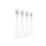 Ordo Sonic Brush Head White 4 Pack Compatible with our Sonic+ White/Silver Toothbrush and Sonic Lite Snow Toothbrush.