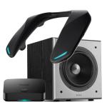 Panasonic SoundSlayer SC-GNW10 Wireless Wearable Gaming Speaker - Bundled with Edifier T5 70W Subwoofer - Compatible with Windows 10/11, PS4/PS5, Nintendo Switch (TV Mode)
