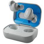 Skullcandy Grind Smart True Wireless Sports In-Ear Headphones - Light Grey / Blue IP55 Sweat & Water Resistant - Spotify Tap - "Hey Skullcandy" Skull-iQ - Ultra-Long Battery Life