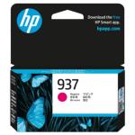 HP 937 Ink Cartridge Magenta, Yield 800 pages for OfficeJet Pro 9730e, 9720e Printer